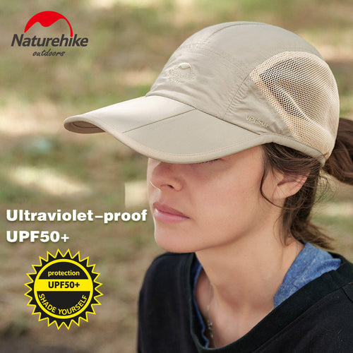 Naturehike Hiking Caps Summer Sunscreen Hiking Hat Ultraviolet-proof Fishing Cap Outdoor Breathable Lightweight Quick-dry Cap