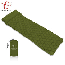 Load image into Gallery viewer, Hitorhike Topselling Inflatable Sleeping Pad Camping Mat With Pillow air mattress Sleeping Cushion inflatable sofa three seasons