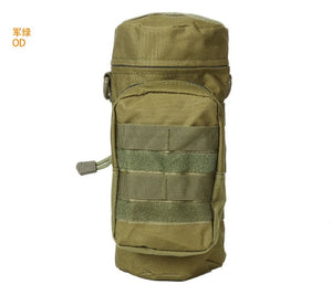 Water Bottle Bag Tactical Military Molle System Kettle Pouch Holder Waist Shoulder Bag for Army Fans Climbing Camping Hiking Bag
