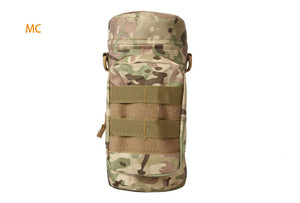 Water Bottle Bag Tactical Military Molle System Kettle Pouch Holder Waist Shoulder Bag for Army Fans Climbing Camping Hiking Bag