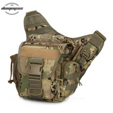 Load image into Gallery viewer, Men&#39;s Military Tactical Bag, Molle Army Sport Shoulder Bag, Outdoor Hiking Travel Climbing Bags Crossbody Bag