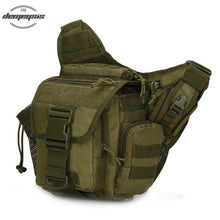 Load image into Gallery viewer, Men&#39;s Military Tactical Bag, Molle Army Sport Shoulder Bag, Outdoor Hiking Travel Climbing Bags Crossbody Bag