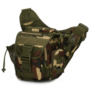 Men's Military Tactical Bag, Molle Army Sport Shoulder Bag, Outdoor Hiking Travel Climbing Bags Crossbody Bag