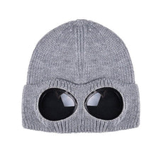 Load image into Gallery viewer, Sports Hiking Ski Cap Unisex Wool Knitted Goggles Thermal Warm Autumn Winter Heat Keeper Ear Snow Cold Protector Sports Cap