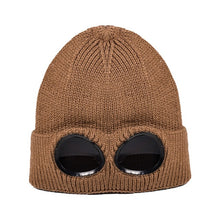Load image into Gallery viewer, Sports Hiking Ski Cap Unisex Wool Knitted Goggles Thermal Warm Autumn Winter Heat Keeper Ear Snow Cold Protector Sports Cap