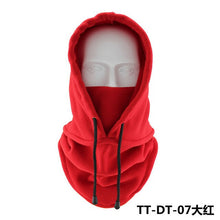 Load image into Gallery viewer, Winter Outdoor Cycling Sports Warm Fleece Cap Windproof Face Mask Scarf Headgear Men Women Camping Hiking Fishing Thermal Hat