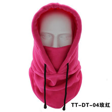 Load image into Gallery viewer, Winter Outdoor Cycling Sports Warm Fleece Cap Windproof Face Mask Scarf Headgear Men Women Camping Hiking Fishing Thermal Hat