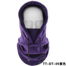 Load image into Gallery viewer, Winter Outdoor Cycling Sports Warm Fleece Cap Windproof Face Mask Scarf Headgear Men Women Camping Hiking Fishing Thermal Hat
