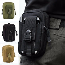 Load image into Gallery viewer, Camping Waist Belt Bag Outdoor Military Keychain Tactical Holster Climbing Bag Sport Wallet Pouch Purse Phone Case For Travel