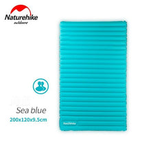 Load image into Gallery viewer, Naturehike TPU Ultralight Camping Inflatable Mattress 2-3 People Outdoor Air Cushion Thicken Sleeping Pads Dampproof Mat Hiking