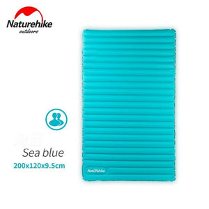 Naturehike TPU Ultralight Camping Inflatable Mattress 2-3 People Outdoor Air Cushion Thicken Sleeping Pads Dampproof Mat Hiking