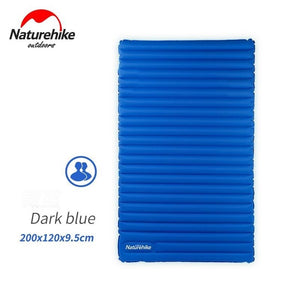 Naturehike TPU Ultralight Camping Inflatable Mattress 2-3 People Outdoor Air Cushion Thicken Sleeping Pads Dampproof Mat Hiking