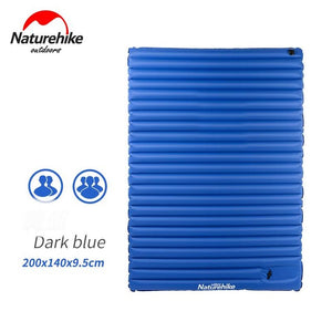 Naturehike TPU Ultralight Camping Inflatable Mattress 2-3 People Outdoor Air Cushion Thicken Sleeping Pads Dampproof Mat Hiking