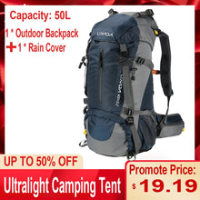 Load image into Gallery viewer, Lixada 50L Outdoor Sport Hiking  Travel Backpack Camping Pack Mountaineering Climbing Backpacking Trekking Bag Knapsack