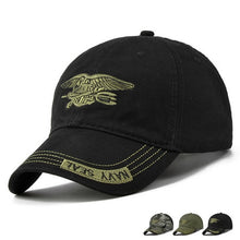 Load image into Gallery viewer, Tactical Baseball Cap Army Camouflage Leisure Cap for Camping Hiking Hunting Fishing Rattlesnake Hats Sniper Accessories