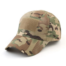 Load image into Gallery viewer, Adjustable Baseball Cap Tactical Summer Sunscreen Hat Camouflage Military Army Camo Airsoft Hunting Camping Hiking Fishing Caps