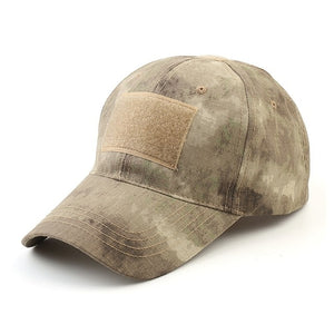 Adjustable Baseball Cap Tactical Summer Sunscreen Hat Camouflage Military Army Camo Airsoft Hunting Camping Hiking Fishing Caps