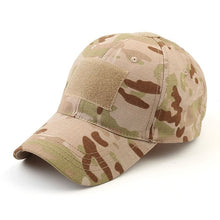 Load image into Gallery viewer, Adjustable Baseball Cap Tactical Summer Sunscreen Hat Camouflage Military Army Camo Airsoft Hunting Camping Hiking Fishing Caps