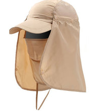 Load image into Gallery viewer, Outdoor Sun Hat UV Protection Ear Flap Neck Cover Fishing Hunting Hiking Cap Unisex Leisure Hat