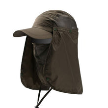 Load image into Gallery viewer, Outdoor Sun Hat UV Protection Ear Flap Neck Cover Fishing Hunting Hiking Cap Unisex Leisure Hat