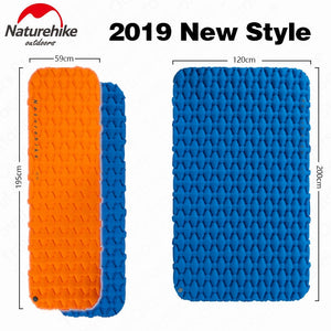 Naturehike Mat Outdoor Camping Inflatable Mattress Ultralight Air Bed Portable Tent Sleeping Pad Camp Moisture-proof Pad