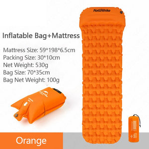 Naturehike Mat Outdoor Camping Inflatable Mattress Ultralight Air Bed Portable Tent Sleeping Pad Camp Moisture-proof Pad