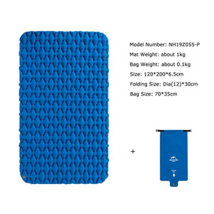 Naturehike Mat Outdoor Camping Inflatable Mattress Ultralight Air Bed Portable Tent Sleeping Pad Camp Moisture-proof Pad