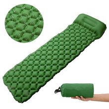 Load image into Gallery viewer, Outdoor Inflatable Sleeping Pad Inflatable Air Cushion Camping Mat with Pillow Air Mattress Sleeping Cushion Inflatable Sofa