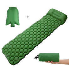 Load image into Gallery viewer, Outdoor Inflatable Sleeping Pad Inflatable Air Cushion Camping Mat with Pillow Air Mattress Sleeping Cushion Inflatable Sofa