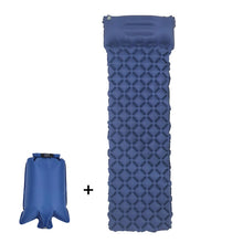 Load image into Gallery viewer, Outdoor Inflatable Sleeping Pad Inflatable Air Cushion Camping Mat with Pillow Air Mattress Sleeping Cushion Inflatable Sofa