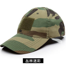 Load image into Gallery viewer, Camouflage Army Tactical Hat Baseball Cap Outdoor Camping Hiking Hat Running Golf Caps Desert Camo Hats For Men Women Hunting