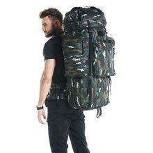 Load image into Gallery viewer, New 100L Outdoor Bag Camouflage Military Backpack Tactical Bags Waterproof Mulitifunctional Luggage Hiking Travel Big Duffel Bag