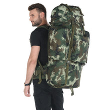 Load image into Gallery viewer, New 100L Outdoor Bag Camouflage Military Backpack Tactical Bags Waterproof Mulitifunctional Luggage Hiking Travel Big Duffel Bag