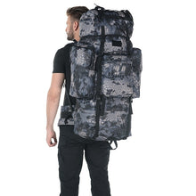 Load image into Gallery viewer, New 100L Outdoor Bag Camouflage Military Backpack Tactical Bags Waterproof Mulitifunctional Luggage Hiking Travel Big Duffel Bag