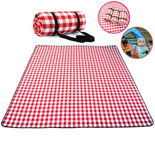 Dikker Pad Ademend Zachte Deken voor Outdoor Opvouwbare Waterdichte Deken Camping Strand Plaid Picknick Mat