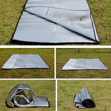 Load image into Gallery viewer, Double Sided Foldable Waterproof Aluminum Foil Mat Portable Outdoor Travel Beach Mat Sleeping Mattress for Camping Hiking NEW