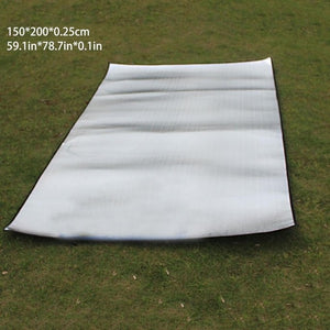 Double Sided Foldable Waterproof Aluminum Foil Mat Portable Outdoor Travel Beach Mat Sleeping Mattress for Camping Hiking NEW