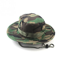 Load image into Gallery viewer, Tactical Boonie Hat Army Hunting Hat Boonie Cap Airsoft Camouflage Hunting Sunshine Hat Outdoor Hiking Hat