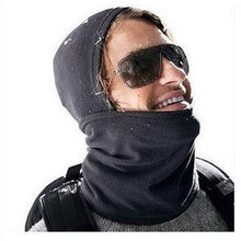Load image into Gallery viewer, Thermal Fleece Balaclava Hat Hood Ski Mask Bike Wind Stopper Face Mask Men Neck Warmer Winter Fleece Motorcycle Neck Hiking Cap