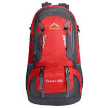 Load image into Gallery viewer, 60L Waterproof Outdoor Backpack Sports Bag for Hiking Travel Mountaineering Rock Climbing Trekking Camping