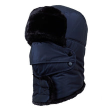 Load image into Gallery viewer, Men Women&#39;s Winter Fleece Hats Outdoor Sports Windproof Warm Cap Hiking Cycling Skiing Fishing Female Male Balaclava Hats