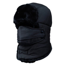 Load image into Gallery viewer, Men Women&#39;s Winter Fleece Hats Outdoor Sports Windproof Warm Cap Hiking Cycling Skiing Fishing Female Male Balaclava Hats