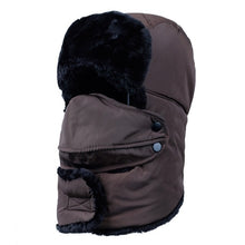 Load image into Gallery viewer, Men Women&#39;s Winter Fleece Hats Outdoor Sports Windproof Warm Cap Hiking Cycling Skiing Fishing Female Male Balaclava Hats
