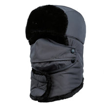 Load image into Gallery viewer, Men Women&#39;s Winter Fleece Hats Outdoor Sports Windproof Warm Cap Hiking Cycling Skiing Fishing Female Male Balaclava Hats