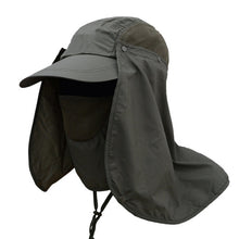 Load image into Gallery viewer, Men/Women Sun Face Mosquitos Protector Hat Big Wide Brim Neck Flap Fishing Climbing Hunting Travel Camping Hiking Cap