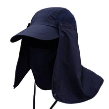 Load image into Gallery viewer, Men/Women Sun Face Mosquitos Protector Hat Big Wide Brim Neck Flap Fishing Climbing Hunting Travel Camping Hiking Cap