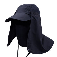 Load image into Gallery viewer, Men/Women Sun Face Mosquitos Protector Hat Big Wide Brim Neck Flap Fishing Climbing Hunting Travel Camping Hiking Cap