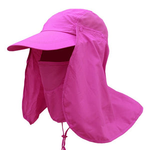 Men/Women Sun Face Mosquitos Protector Hat Big Wide Brim Neck Flap Fishing Climbing Hunting Travel Camping Hiking Cap