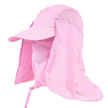 Load image into Gallery viewer, Men/Women Sun Face Mosquitos Protector Hat Big Wide Brim Neck Flap Fishing Climbing Hunting Travel Camping Hiking Cap