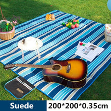 Load image into Gallery viewer, Picnic Mats 200*200cm Camping Moistureproof Outdoor Beach Mat Baby Climb Plaid Blanket Beach Yoga Baby 600D Oxford pad